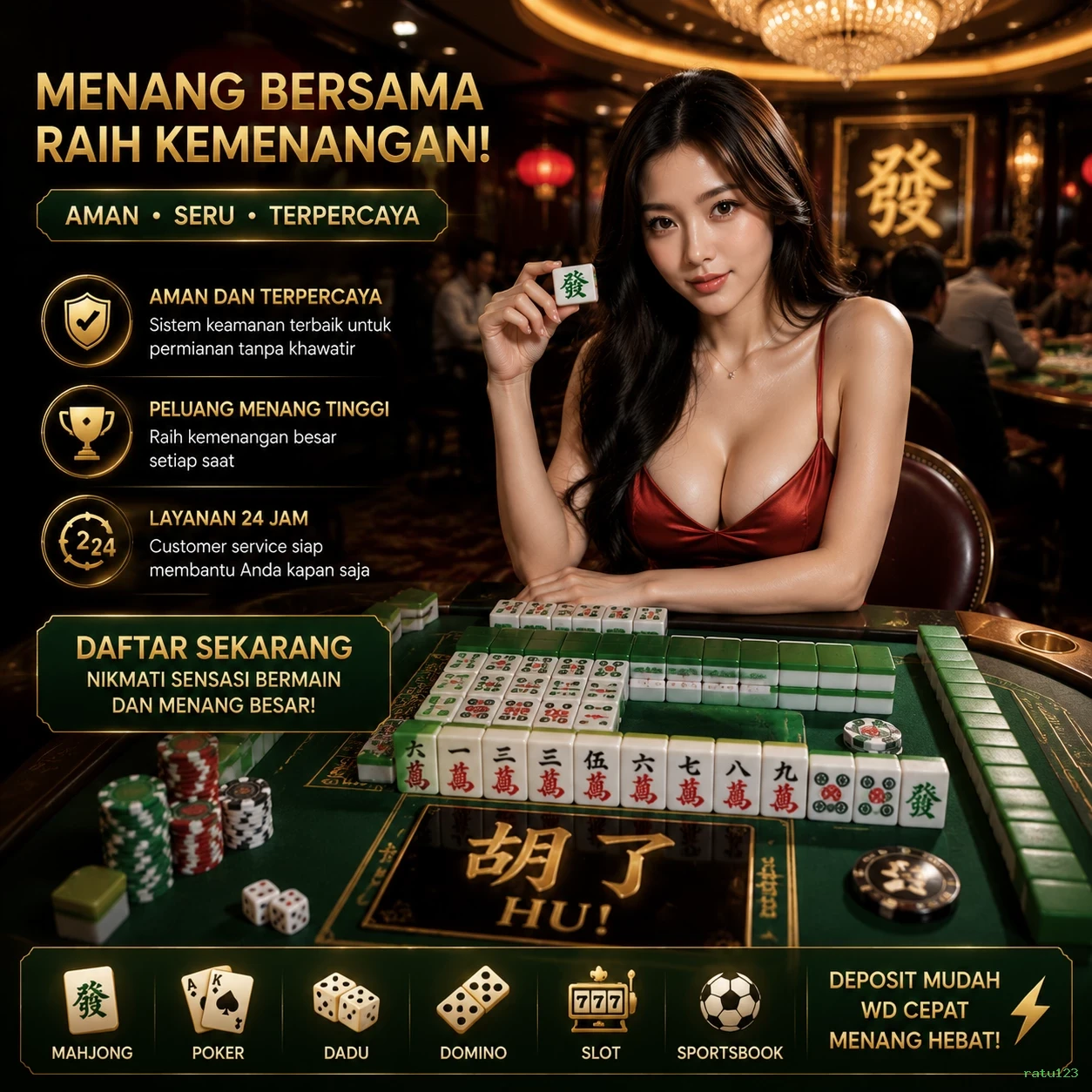 Cara Mendaftar dan Verifikasi Akun di ratu123